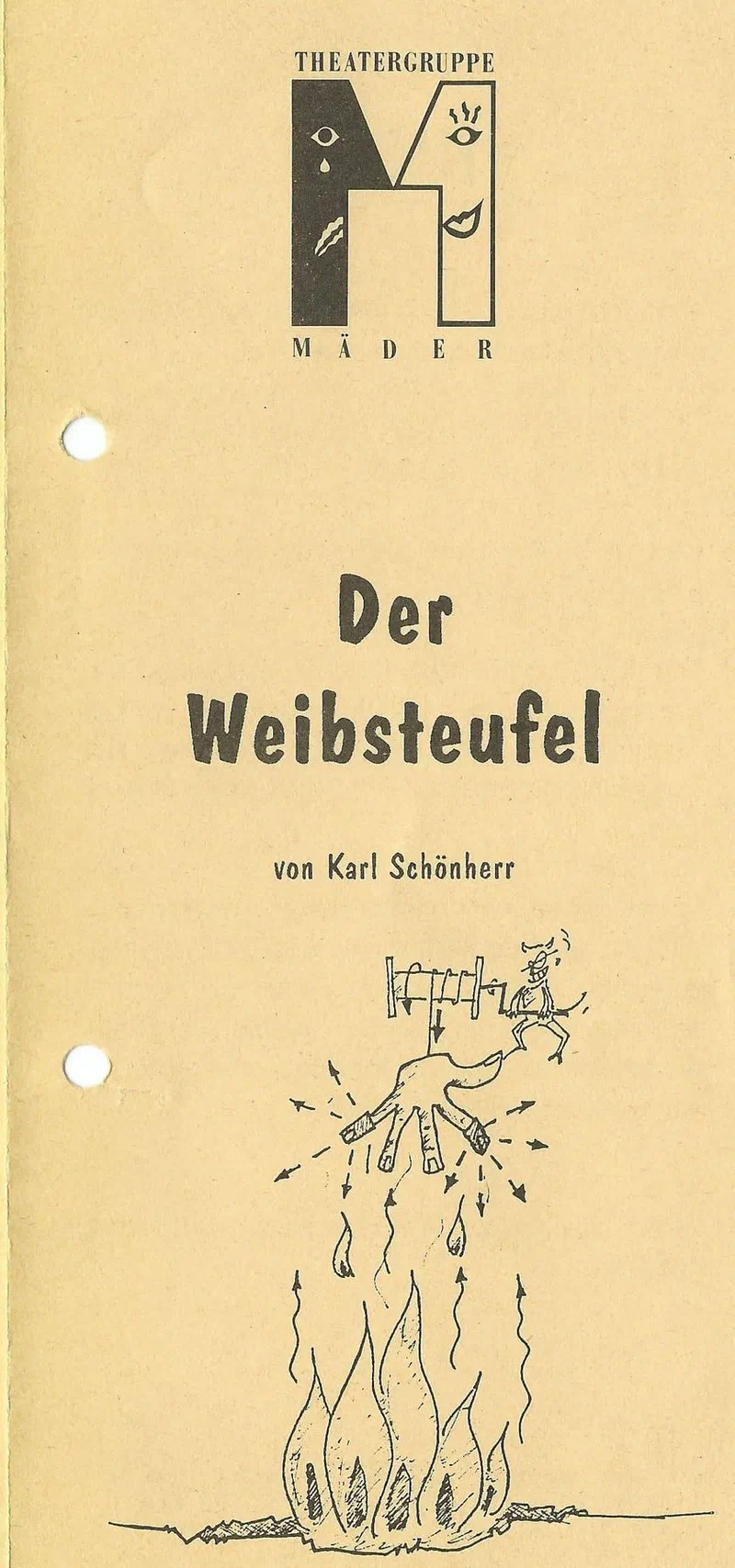 Flyer Der Weibsteufel