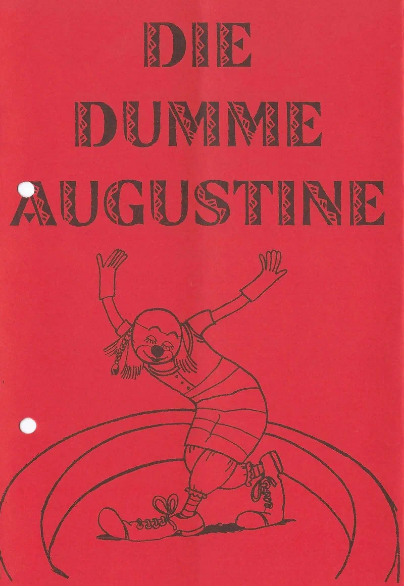 Flyer Die dumme Augustine