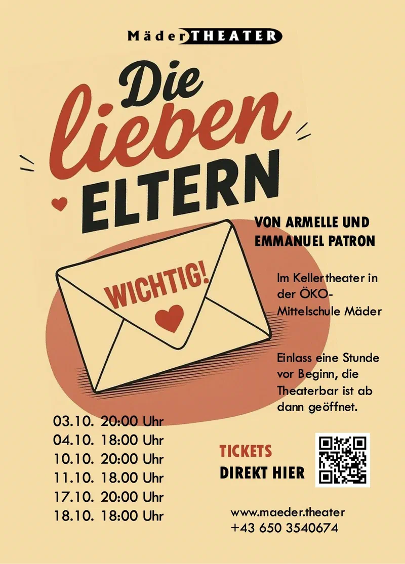 Flyer Die lieben Eltern