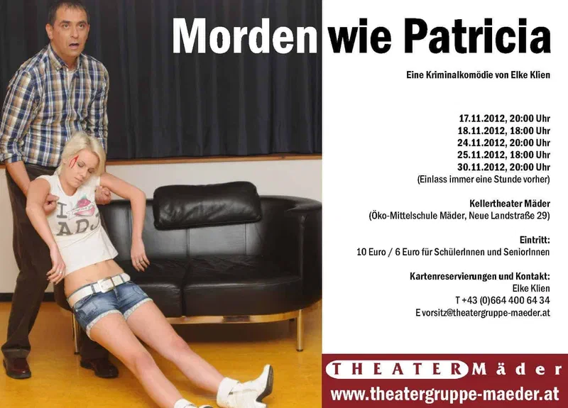 Flyer Morden wie Patricia